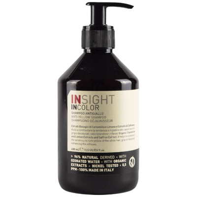 InSight Professional Anti-Yellow Shampoo 13.5 Fl. Oz. / 400 mL