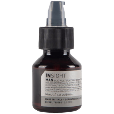 InSight Professional Multifunctional Beard & Shaving Oil 1.7 Fl. Oz. / 50 mL