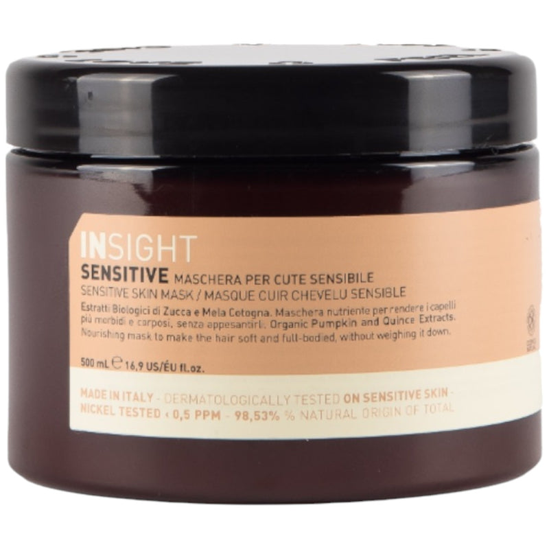 InSight Professional Sensitive Skin Hair Mask 16.9 Fl. Oz. / 500 mL